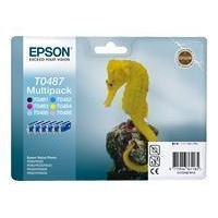 Epson T0487 Multipack (Black, Cyan, Magenta, Yellow, Light Cyan, Light Magenta)