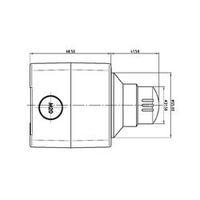 EPO switch 250 Vac 16 A 2 breakers Schlegel SIL22_QRBLUV_118308 IP65 1 pc(s)