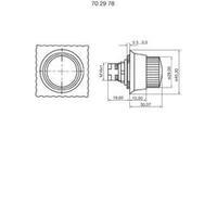 EPO switch tamperproof Yellow (mixed) Turn RAFI RAFIX 16 1.30074.821 1 pc(s)