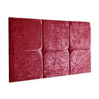 Epworth Monreal Velluto Headboard Red King