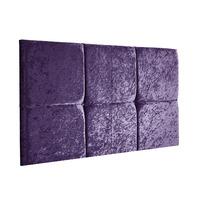 Epworth Monreal Velluto Headboard Grape Superking