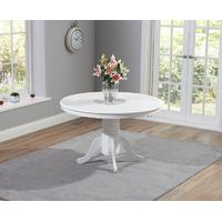 Epsom 120cm White Dining Table