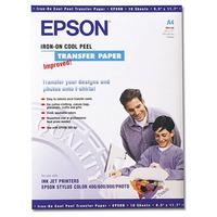 epson a4 iron on t shirt transfer 10 sheets