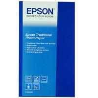 epson traditional 24x36 photo paper 25 sheets 330gsm