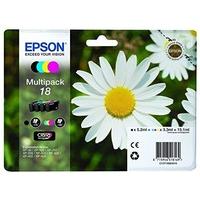 Epson T180640 4 Ink Cartridge Pack