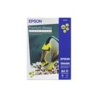 Epson Premium Glossy Photo Paper, DIN A4, 255g/m², 50 Sheets - photo paper (DIN A4, 255g/m², 50 Sheets, Glossy, 310 x 220 x 17 mm, A4)