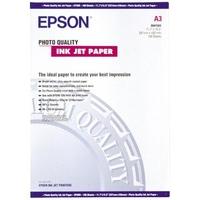 Epson S041068 A3 photo quality inkjet paper for use with Stylus, Pro, Color and Photo machines, PACK of 100 sheets