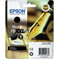 Epson C13T16814010 16XXL Ultra Crossword Durabrite Singlepack Ink Cartridge with Pen - Black