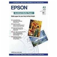 Epson A3 Archival Matte Paper (50 Sheets) (C13S041344)