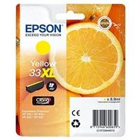 epson 33 x large claria oranges premium ink cartridge yellow