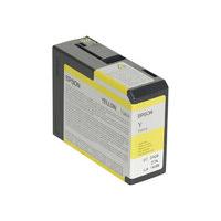Epson T5804 80ml Yellow Ink Cart...