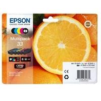 epson multipack 5 colours 33 claria premium ink