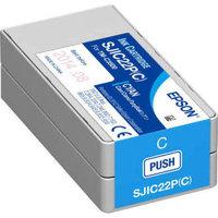 Epson SJIC22P TM-C3500 Cyan Ink ...