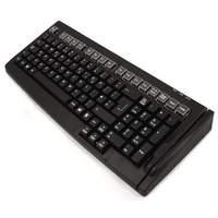 Epos -s100b Usb Black Keyboard With 17 Programmable Keys And Vertical 3 Track Mag Swipe Reader