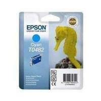 Epson Stylus Photo printer original ink inkjet print cartridge T0482 Cyan Blue: Epson