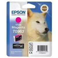 epson c13t09634010 t0963 print cartridge 1 x vivid magenta 865 pages