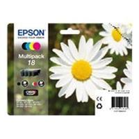 Epson 18 Multipack - Print cartridge - 1 x black, yellow, cyan, magenta - blister