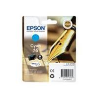 epson 16 ink cartridge 1 x cyan 165 pages pen and crossword