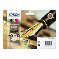 Epson 16 Series XL Ink Cartridge MultiPack - CYMK - Pen and Crossword