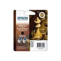 Epson Twinpack Black T0511