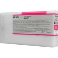 epson t6533 vivid magenta ink cartridge 200ml