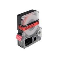 epson label cartridge pastel lc 5rbp9 blackred 18mm 9m