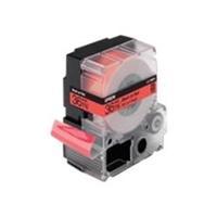 Epson Label Cartridge Pastel LC-7RBP9 Black/Red 36mm (9m)