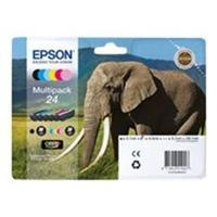 Epson XP750/850 6-Pack Ink Cartridge 24 Elephant