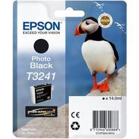 Epson T3241 (T324140) Photo Black Original Ink Cartridge (Puffin)