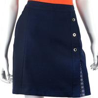 EP Pro STR Microtwill Faux Wrap Skort - Navy - Size 12