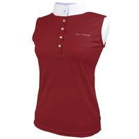 Equi Theme Mesh Sleeveless Polo Shirt