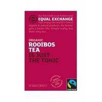 equal exchange org ft rooibos tea 40bag 1 x 40bag