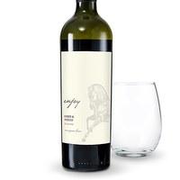 equestrian love wine label