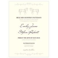 Equestrian Love Invitation