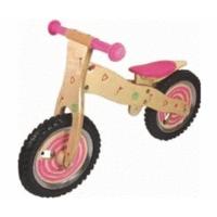 equilibre et aventure balance bike wood pink