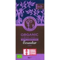 Equal Exchange, organic Ecuador 65% dark chocolate bar