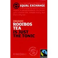 equal exchange organic rooibos teabags 40 bags