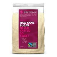 equal exchange fairtrade organic raw cane sugar