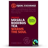Equal Exchange Fairtrade & Organic Masala Rooibos Tea - 25 bags