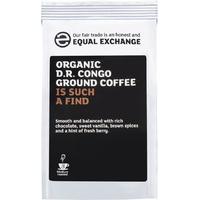 equal exchange organic d r congo roast ground coffee 227g