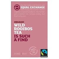 Equal Exchange Organic Fairtrade Wild Rooibos Tea 25bag