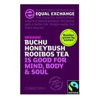 Equal Exchange Organic Fairtrade Buchu Rooibos Tea 25bag