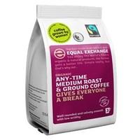 Equal Exchange Organic Fairtrade Any-Time Medium Roast &amp; Ground Coffee 227g