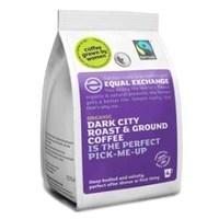 Equal Exchange Organic Fairtrade Dark City Roast &amp; Ground Coffee 227g