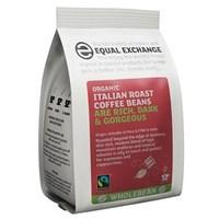 Equal Exchange Organic Fairtrade Italian Roast Coffee Beans 227g