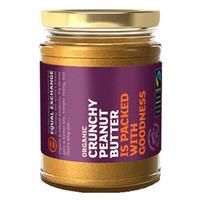 Equal Exchange Organic Fairtrade Crunchy Salt Peanut Butter 280g