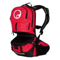 ergon be3 enduro backpack red