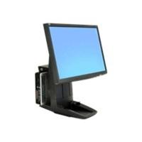 Ergotron Neo-flex All-in-one Sc Lift Stand, Secure Clamp Stand For Lcd Display / Cpu Black Screen Size: Up To 24 Mounting Interface: 100 X 100 Mm, 75 