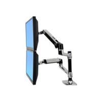 Ergotron LX Dual Stacking Arm - mounting kit