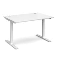 Ergo Elevate Electric Height Adjustable Desk White 1200mm White Frame